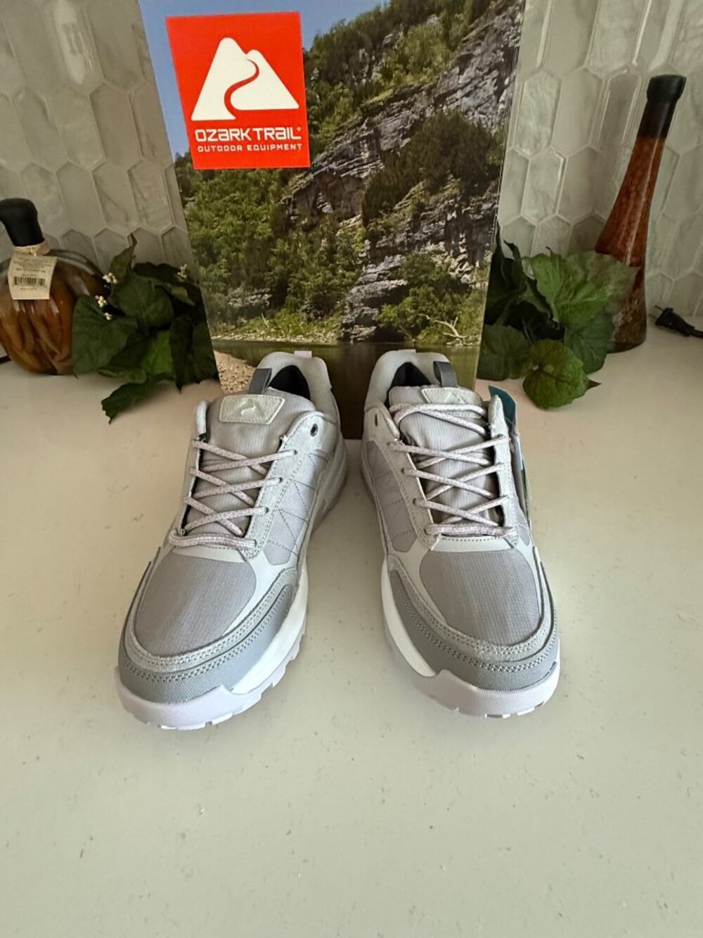 Ozark Trail Womens Waterproof Hiking Shoes Size 10 Gray With Tags